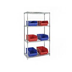ESD Racking 3 Wire Shelves | 854x915x610mm (hwd)
