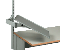 Swivel arm with tray - ESD 560x340mm