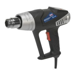 Sealey 2000W Deluxe Hot Air Gun Kit with LCD Display