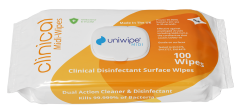 Uniwipe Clinical Disinfectant Surface Wipes 100/200 Pack