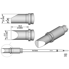 JBC R470040 Bevel Cartridge Ø9