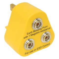 ESD Earth Bonding Plug 3x 10mm Studs
