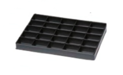Compartmented Box Tray | 25 Compartments 45x63mm