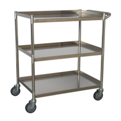stainless steel trolley