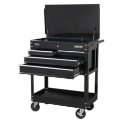 Heavy duty tool trolley