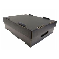 Corstat® ESD Stacking Conductive Tote Box Lid 400x300mm
