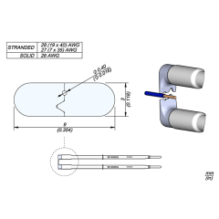 JBC W14026G Cartridges 26G Ø 0.4mm