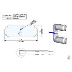 JBC W14028G Cartridges 28G Ø 0.32mm