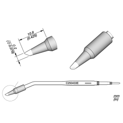 JBC C250433E Conical Bent Cartridge 2mm For AL250 & AP250