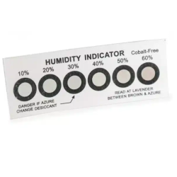 Humidity Indicators cards - Dichloride Free - Humidity Indicators cards - 6 spots - Can of 200