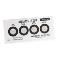 Humidity Indicator Cards - Dichloride Free - 4 spots 10-20-30-40% - Can of 125