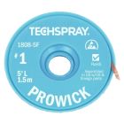 Techspray 1808-5F Pro Wick Desoldering Braid - White 1.5m x 0.9mm 