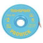 Techspray 1809-10F Pro Wick Desoldering Braid - Yellow 3.0m x 1.4mm 