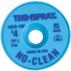Techspray 1823-10F No Clean Wick Rosin Free Desoldering Braid - Blue 3.0m x 2.5mm 