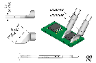JBC C120009 Tip cartridge dual in line IC 6mm (each right-hand)