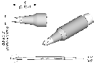 JBC C210024 Tip Cartridge Chisel 0.8 x 0.3mm