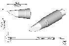 JBC C245256 High Thermal Efficiency Tip Cartridge Bevel 3.5mm