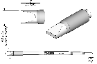 JBC C245908 High Thermal Efficiency Tip Cartridge Chisel 4.8 x 1.5 mm S1