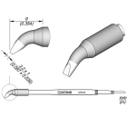 JBC C245946 Tip Cartridge Chisel Bent, 2.2 x 1mm 