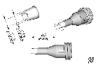 JBC Micro desoldering tip C360-004