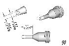 JBC Micro desoldering tip C360-012 | pad cleaning