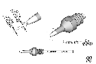 C560001 Tip for DR560 desoldering iron