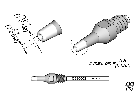 C560003 Tip for DR560 desoldering iron