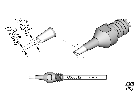 C560012 Tip for DR560 desoldering iron