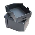 Corriplast Lid Conductive Tote Box | 400x300mm | Kaisertech Ltd