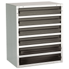 Raaco 103725 250/6-3 Component Storage Cabinet 6 Drawers ESD