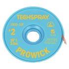 Techspray 1809-10F Pro Wick Desoldering Braid - Yellow 3.0m x 1.4mm