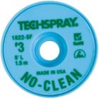 Techspray 1822-5F No Clean Wick Rosin Free Desoldering Braid - Green1.5m x 1.9mm