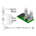 JBC C420277 Tip Cartridge Dual Blade 15.0mm
