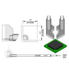 JBC C420280 Tip - QFP Cartridge 11mm (each but pair required)