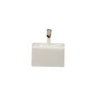 ESD Badge holder PVC IDP-STAT Clear dissipative, clip holder pkt 10