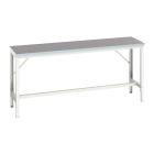 Bott Verso Adjustable Height Framework Bench - With Lino Worktop - 2000 x 600 (W x D mm)