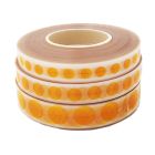 Polyimide Tape Dots / Discs 3mm Diameter 315°C (Kapton Equivalent) 1000 per reel