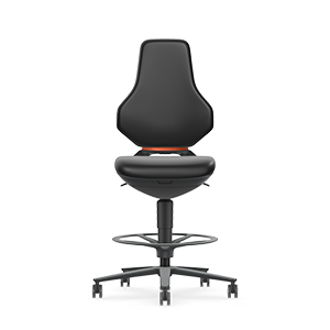 ESD TEXON High chair with seat-stop casters