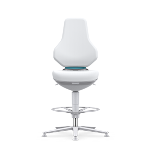 High chair with glides - Cleanroom TEXON