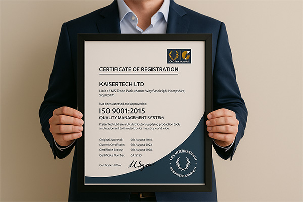 Accreditations & Certificates Banner