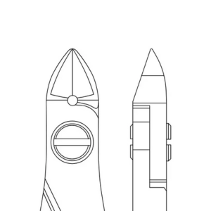 Oval shape cutter diagram