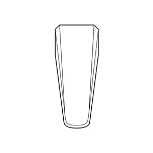 Squared Tip Shape