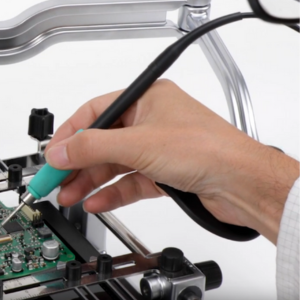 Secure Hand Positioning To Help Improve Accuracy During Soldering Or Rework Tasks