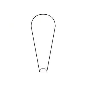 Sharp Tip Shape