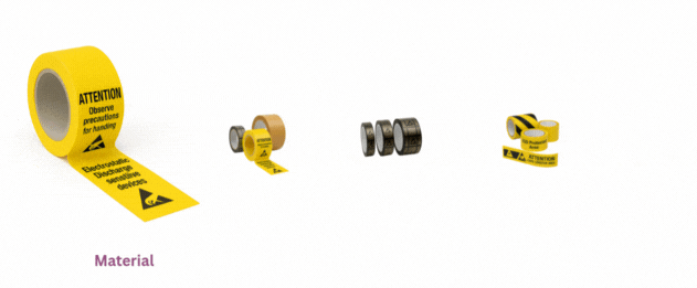 Range Of ESD Tape