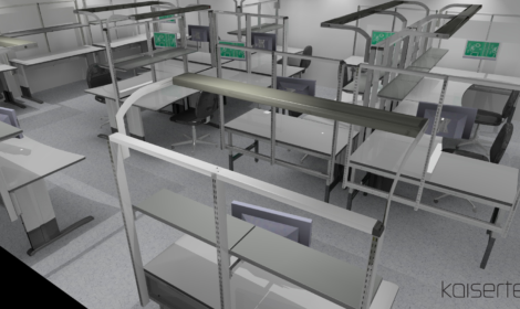 UK based electronic manufacture improves efficiency & ESD safety with Kaisertech workstations.